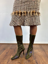 Load image into Gallery viewer, Vintage Y2K Paul Smith For Emma Hope Green Boots