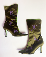 Load image into Gallery viewer, Vintage Y2K Paul Smith For Emma Hope Green Boots