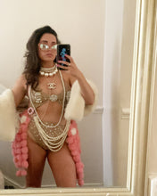 Load image into Gallery viewer, Diamonds, Pearls & Pink Champagne Bikini