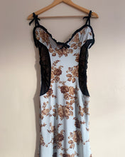 Load image into Gallery viewer, Wheels &amp; Dollbaby Blue Floral Dress
