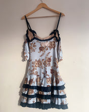 Load image into Gallery viewer, Wheels &amp; Dollbaby Blue Floral Mini Dress
