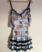 Load image into Gallery viewer, Wheels &amp; Dollbaby Blue Floral Mini Dress
