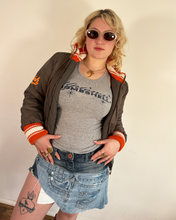 Load image into Gallery viewer, Vintage Y2K Denim Rework Double Frayed Skirt
