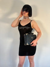 Load image into Gallery viewer, Vintage Y2K Playboy Diamante Dress
