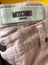 Load image into Gallery viewer, Vintage Y2K Moschino Pink Ripped Denim Jeans
