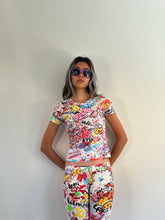 Load image into Gallery viewer, Vintage Y2K Miss Sixty Graffiti T-shirt Top
