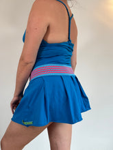 Load image into Gallery viewer, Vintage Y2K blue basketball T-Shirt Dress
