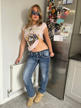 Load image into Gallery viewer, Vintage Y2K Rock Revival Bootcut Denim Jeans
