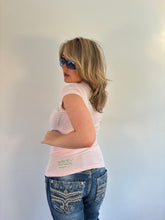 Load image into Gallery viewer, Vintage Y2K Ed Hardy Pink Diamante T-shirt
