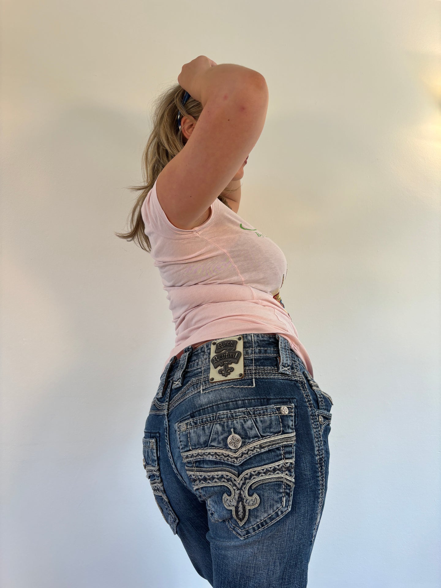 Vintage Y2K Rock Revival Bootcut Denim Jeans