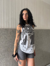 Load image into Gallery viewer, Vintage Y2K religion halter neck backless top
