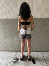 Load image into Gallery viewer, Vintage Y2K religion halter neck backless top
