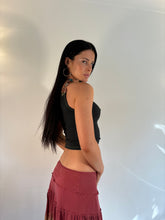 Load image into Gallery viewer, Vintage Y2K Tiered Dip Dye Maxi Skirt
