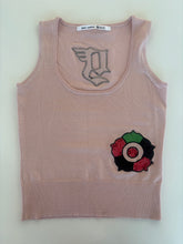 Load image into Gallery viewer, Vintage Y2K Fake London Genius Rose knit Britcore Top
