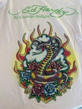 Load image into Gallery viewer, Vintage Y2K Ed Hardy Pink Diamante T-shirt

