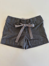 Load image into Gallery viewer, Vintage Y2K grey tie river island micro shorts

