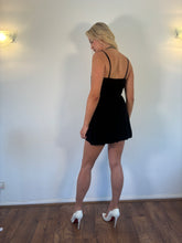 Load image into Gallery viewer, Vintage Y2K Pinko Black Puff Ball Dress
