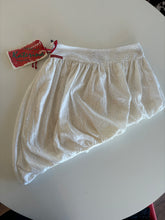 Load image into Gallery viewer, Vintage Y2K White Puffball Embroidery Anglaise Skirt
