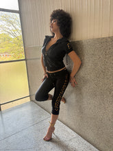 Load image into Gallery viewer, Vintage Y2K Adidas x Missy Elliot Respect Me Sequin Capri Tracksuit
