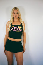 Load image into Gallery viewer, Vintage Y2K Black Jersey Mini Skirt
