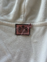 Load image into Gallery viewer, Vintage Y2K Juicy Couture White Crop sleeve Tracksuit
