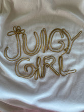 Load image into Gallery viewer, Vintage Y2K Juicy Couture White Crop sleeve Tracksuit
