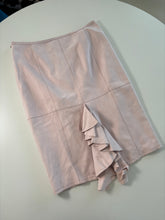 Load image into Gallery viewer, Vintage Y2K Karen Millen Suedette Blush Pencil Skirt
