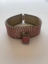 Load image into Gallery viewer, Agent Provocateur Pink Diamante choker necklace
