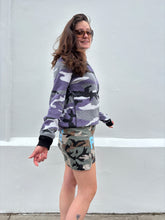 Load image into Gallery viewer, Million Dollar Phussy Camo Mini Skirt
