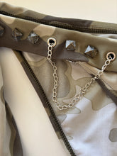 Load image into Gallery viewer, Vintage Y2K Camo Chain Stud Bikini
