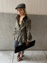 Load image into Gallery viewer, Vintage Y2K Khaki Puffball Jacket
