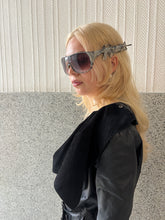 Load image into Gallery viewer, Jeremy Scott x Linda Farrow S/S13 camo M16 Army Sunglasses
