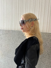 Load image into Gallery viewer, Jeremy Scott x Linda Farrow S/S13 camo M16 Army Sunglasses
