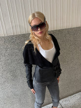 Load image into Gallery viewer, Vintage 2010s River Island Leather Black Jacket
