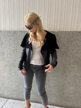 Load image into Gallery viewer, Vintage 2010s River Island Leather Black Jacket
