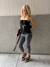 Load image into Gallery viewer, Vintage Y2K BNWT Just Cavalli Black Criss Cross Top
