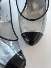 Load image into Gallery viewer, Vintage 2009 S/S Chanel Space age Cinderella Perspex Statement Heels Shoes
