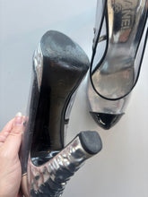 Load image into Gallery viewer, Vintage 2009 S/S Chanel Space age Cinderella Perspex Statement Heels Shoes
