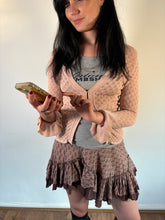 Load image into Gallery viewer, Vintage Y2K Karen Millen Pink Knit Hook &amp; Eye Cardigan
