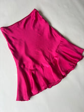 Load image into Gallery viewer, John Galliano Pink Silk Bias Cut Skirt
