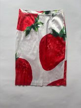Load image into Gallery viewer, Dolce &amp; Gabbana S/S 00 Strawberry Midi Skirt
