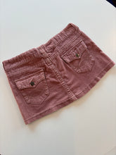 Load image into Gallery viewer, Vintage Y2K dusty pink corduroy Mini Skirt
