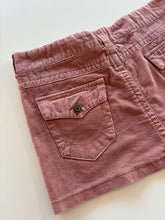 Load image into Gallery viewer, Vintage Y2K dusty pink corduroy Mini Skirt

