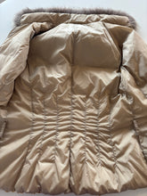 Load image into Gallery viewer, Vintage Y2K Roberto Cavalli Silk Chain Print Fur Body Warmer Gilet
