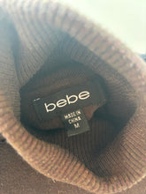 Load image into Gallery viewer, Vintage Y2K BeBe Lace and Wool Roll Neck Jumper Top
