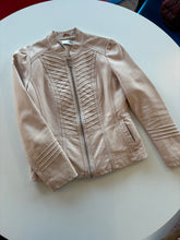 Load image into Gallery viewer, Vintage Y2K Pink Leather Look Jacket
