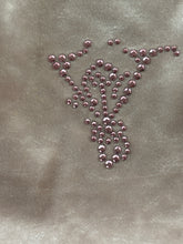 Load image into Gallery viewer, Vintage Y2K Roberto Cavalli Velvet Lace Pink Hook &amp; Eye Top

