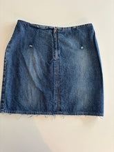Load image into Gallery viewer, Vintage Y2K denim miss sixty high waisted mini skirt
