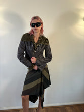 Load image into Gallery viewer, Vintage Y2K Armani Jeans Grey Sherling Jacket
