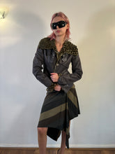 Load image into Gallery viewer, Vintage Y2K Armani Jeans Grey Sherling Jacket
